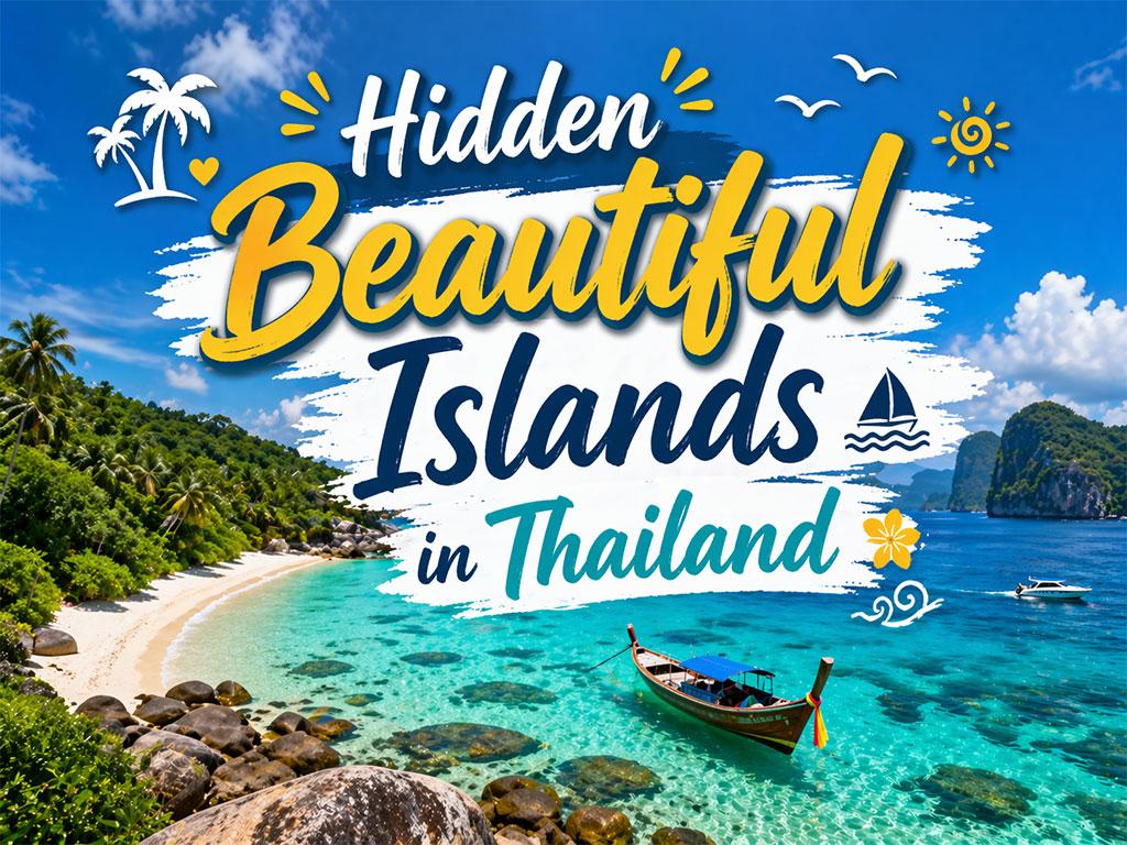 Hidden Beautiful Islands in Thailand