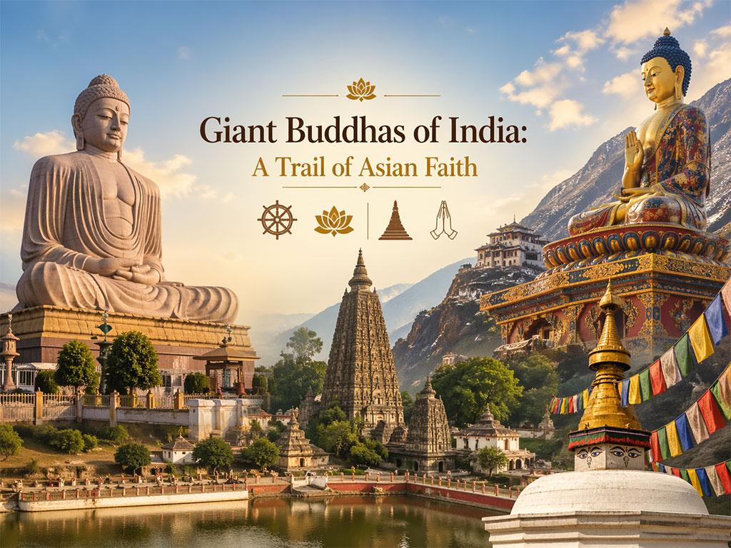 The Great Buddha Statues of the Indian Subcontinen