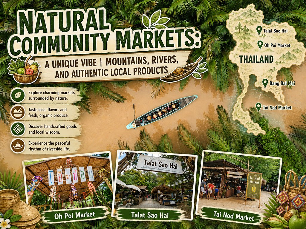 Natural Community Markets A Unique Vibe