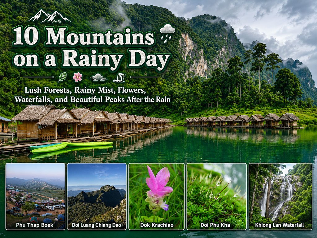 10 Mountains to Discover on a Rainy Day