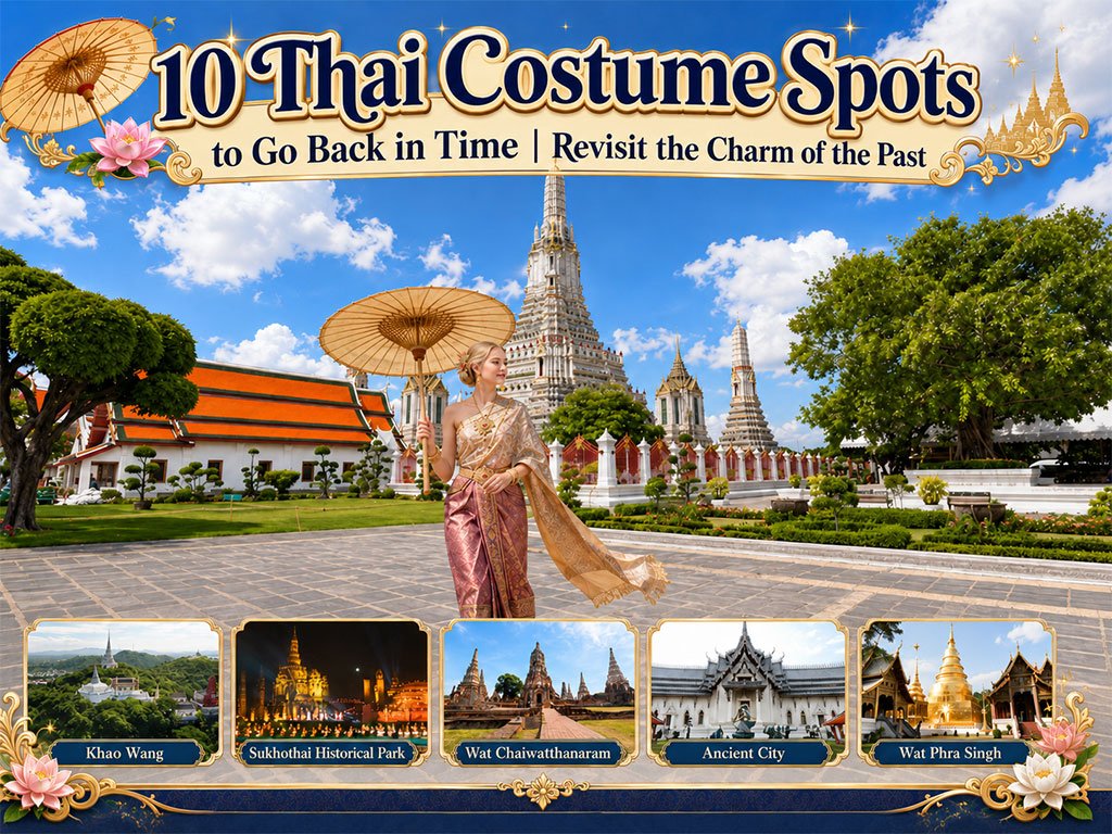 10 Thai Costume Spots to Go Back in Time